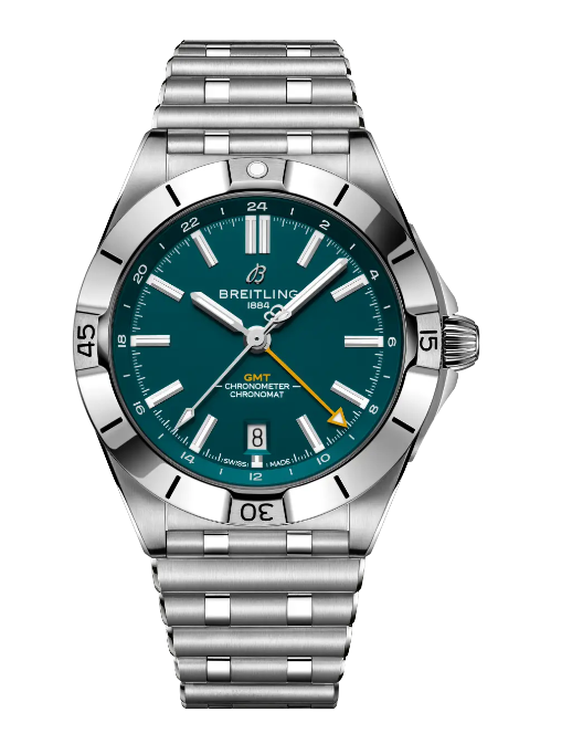 Breitling Chronomat Automatic GMT 40 NFL Jacksonville Jaguars Edition Replica Watch A32398D21C1A1